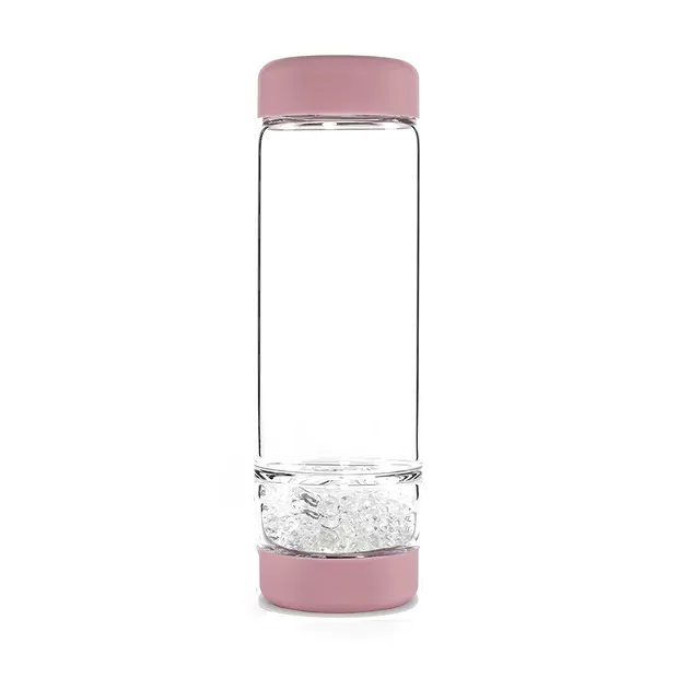 Vita Juwel inu! Flasche Blossom Rose mit Bergkristall | Marco Schreier
