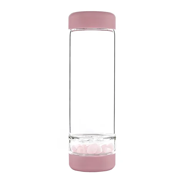 Bijou Vita inu ! Bouteille Blossom Rose avec Quartz rose | Marco Schreier