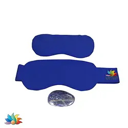 1000025404 Sodalite eye cushion set (get into flow) | wholesaler gems & healing stones