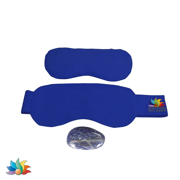 Sodalite eye cushion set (get into flow) | wholesaler gems & healing stones