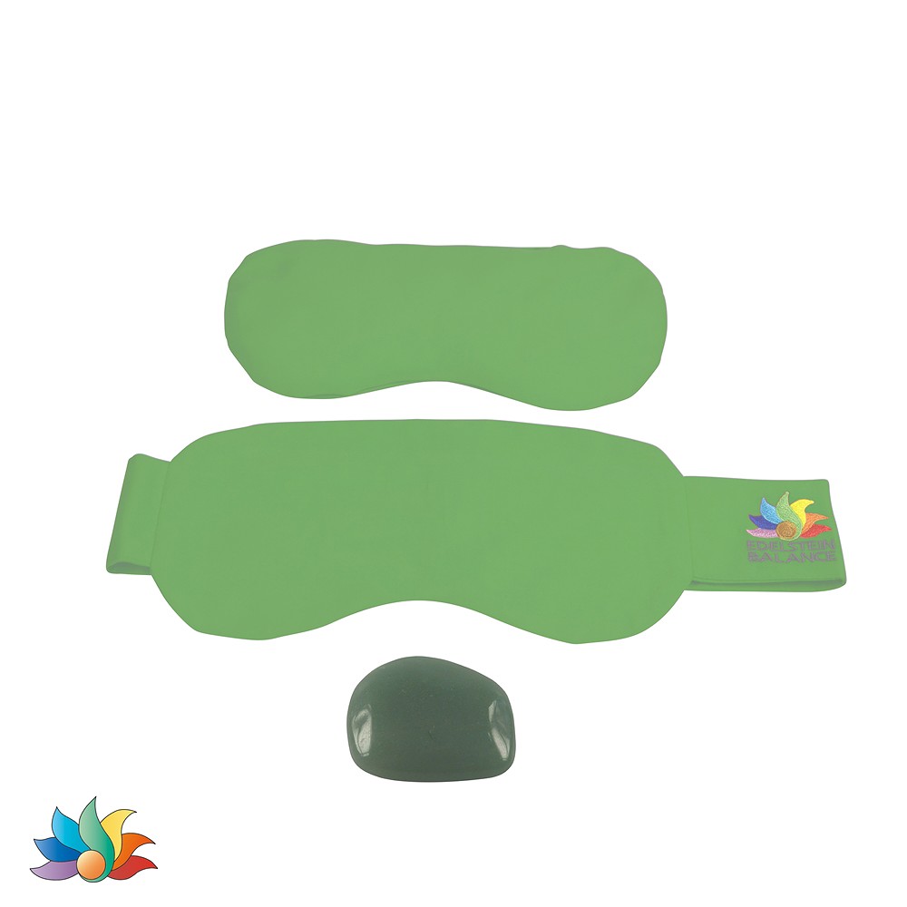 Augenkissen-Set Aventurin (Anti-Stress) | GH Edelsteine, Heilsteine & Schmuck
