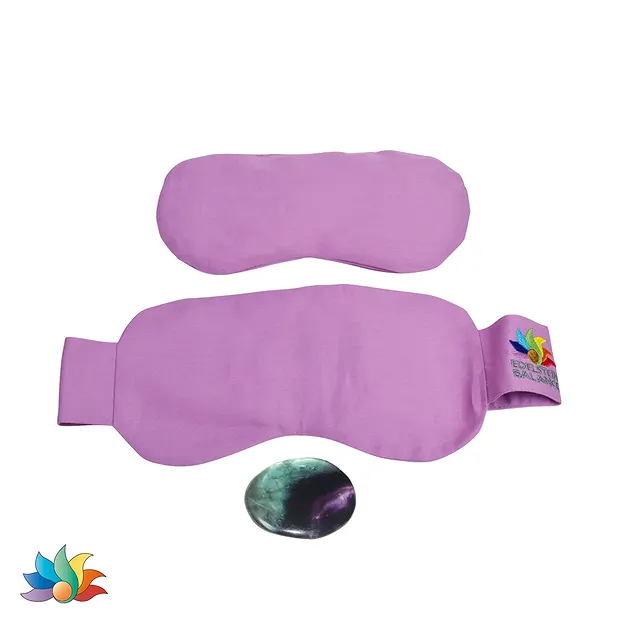 Augenkissen-Set Fluorit (Jungbrunnen) | Edelsteine, Heilsteine & Schmuck-Handel