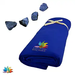 1000026104 Sodalite stone circle blanket set (get into the flow) | Marco Schreier