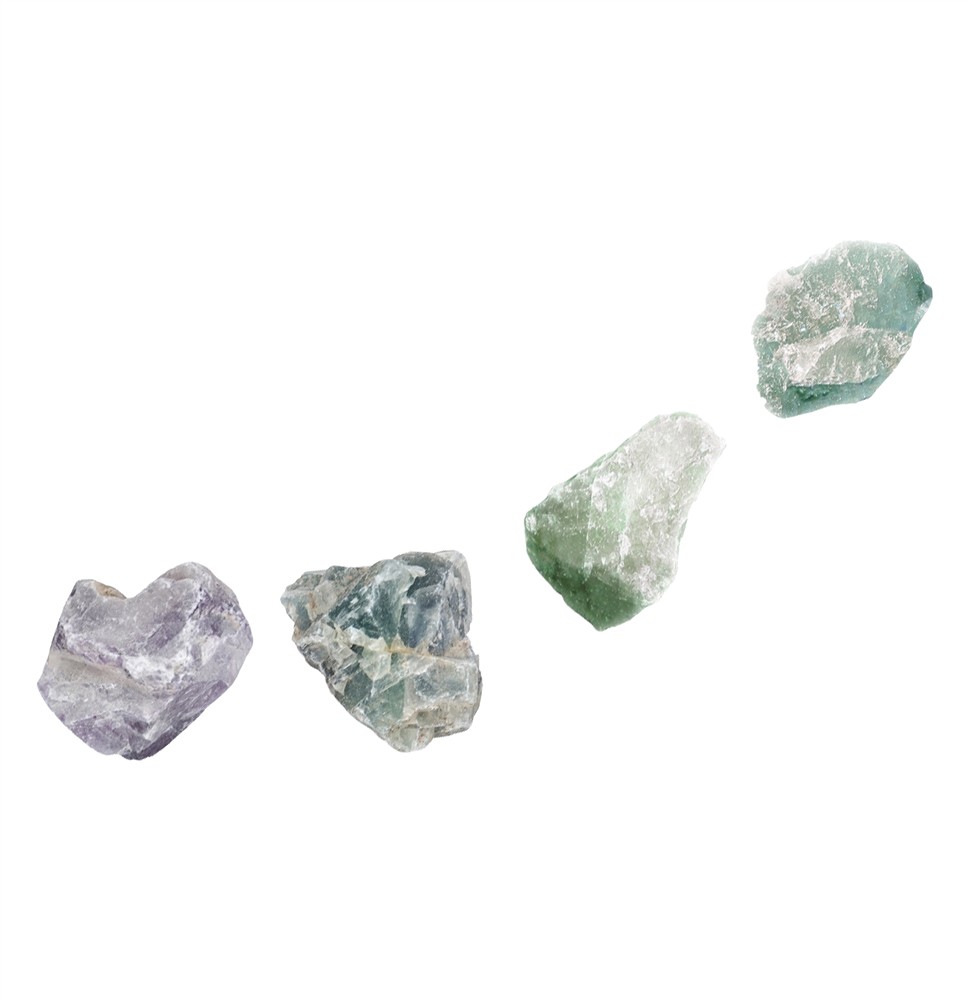 Steinkreis-Decke-Set Fluorit (Jungbrunnen) | GH Edelsteine, Heilsteine & Schmuck