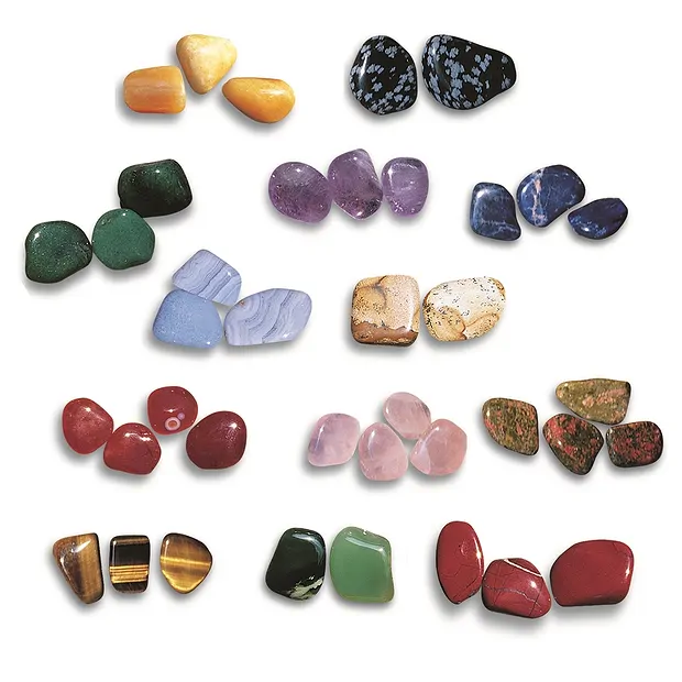 Mole collecting fun, refill pack with 24 types of stone | Marco Schreier