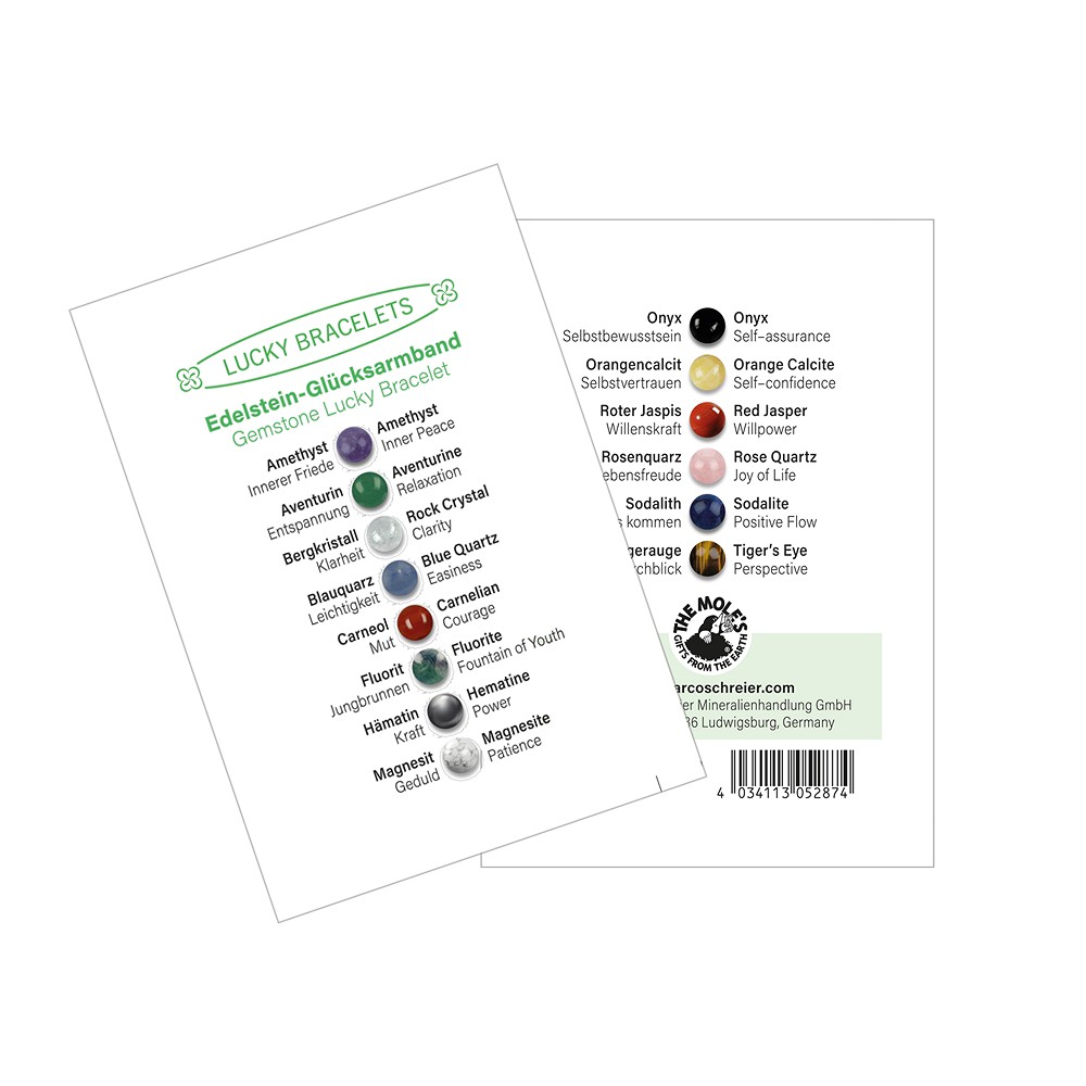 Présentoir en carton "Gemstone Bracelet" (50 bracelets) | Marco Schreier