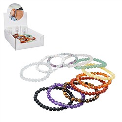 1000040062 Kartondisplay &quot;Gemstone Bracelet&quot; (50 Armb&#xE4;nder) | Marco Schreier