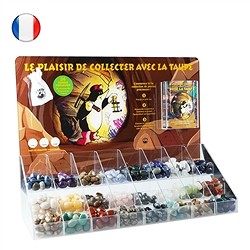 1000040108 Présentoir Taupe Amusant à collectionner avec 576 pierres précieuses FRANÇAIS | Marco Schreier