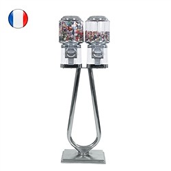 1000040213 Máquina expendedora con llenado de Piedras rodadas pequeñas y grandes, 1000 tarjetas FRANCESAS | Marco Schreier