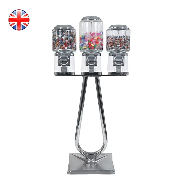 Vending machine with filling small and large tumbled stones, pendants, 1200 cards ENGLISH | Marco Schreier