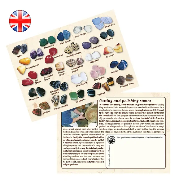 Distributeur automatique avec remplissage de petites pierres roulées, 400 cartes ENGLISH | Marco Schreier