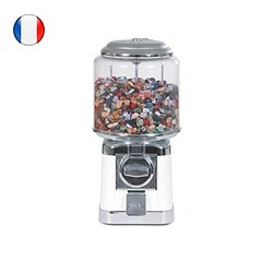 1000040237 Automat mit Füllung kleine Trommelsteine, 400 Karten FRANZÖSISCH | Marco Schreier