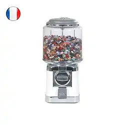 1000040237 Máquina expendedora con llenado de pequeñas Piedras rodadas, 400 tarjetas FRANCESAS | Marco Schreier
