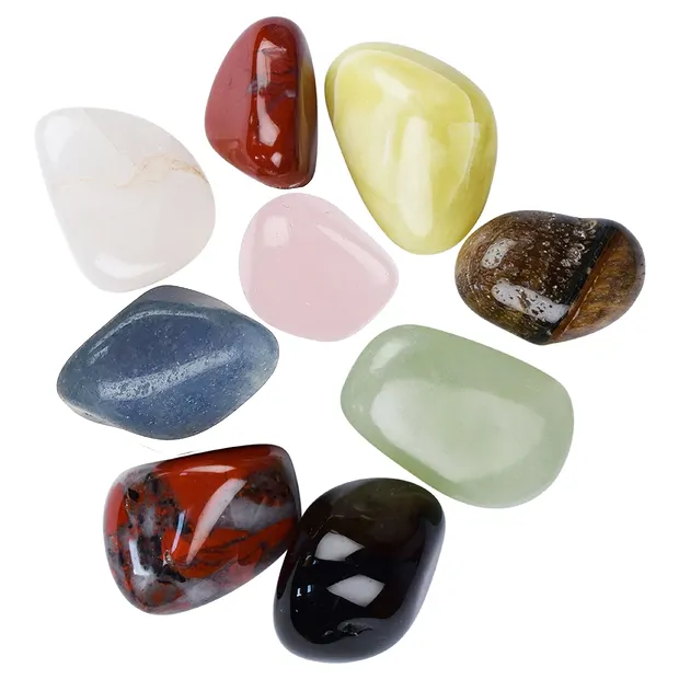 Vending machine refill: 10kg large Tumbled Stones, 600 cards FRENCH | Marco Schreier