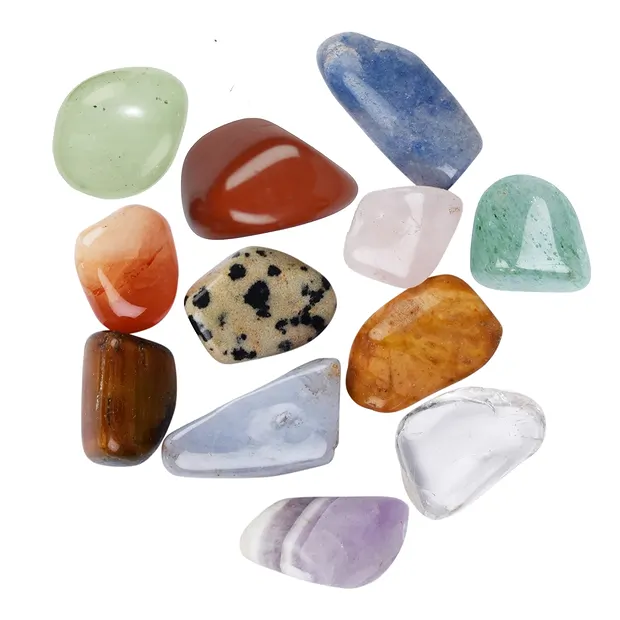 Vending machine refill: 10kg small Tumbled Stones, 400 cards ENGLISH | Marco Schreier