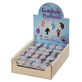Cardboard display "Pendant gemstones" small (90 boxes) | Marco Schreier