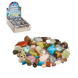 1000040412 Cardboard display "Colorful gemstones" (18 boxes) | Marco Schreier