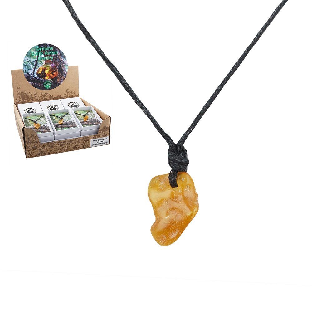 Kartondisplay "Bernstein gebohrt klein" (12 Schachteln) | Marco Schreier