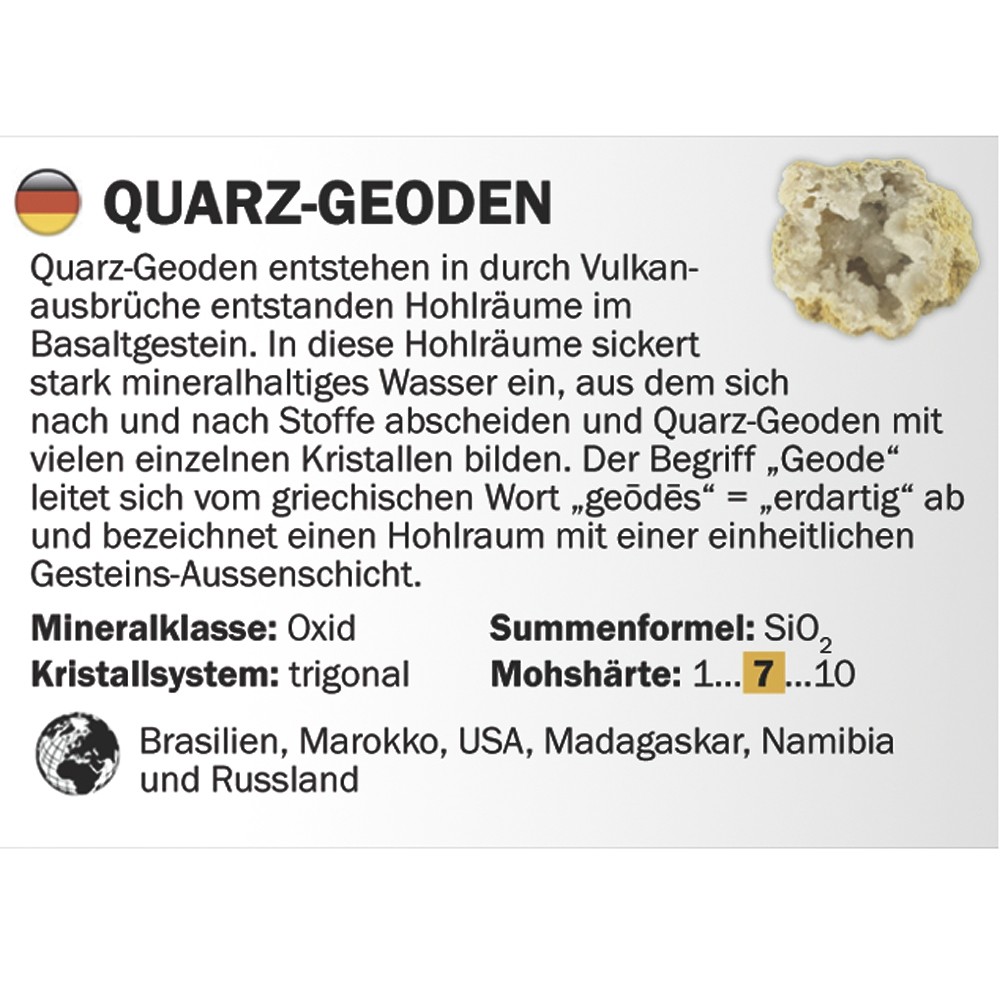 Présentoir de cartes "Geodes" (32 boîtes) | Marco Schreier