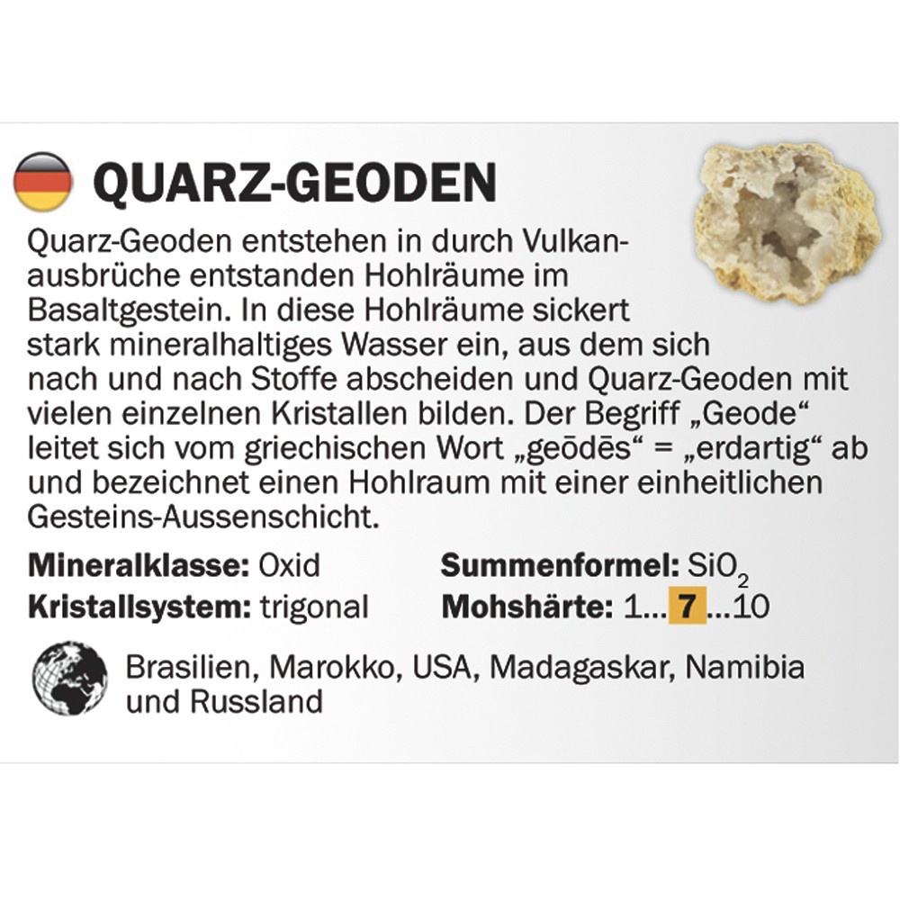 Présentoir en carton "Géodes Aura" (32 boîtes) | Marco Schreier