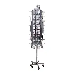 1000040480 Floor swivel stand for jewelry - fully equipped! | Marco Schreier
