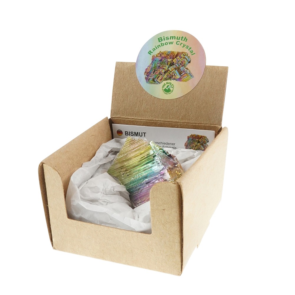 Bismuth Rainbow Crystal" cardboard display (32 boxes) | Marco Schreier