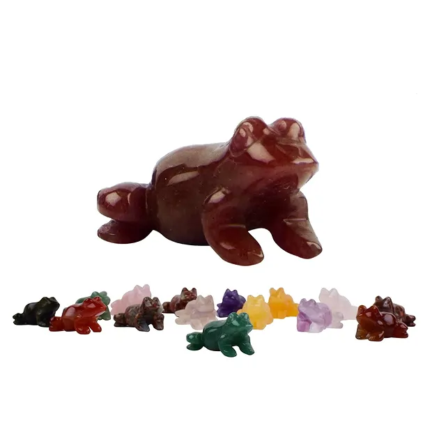 Gravure Grenouille, mélange de pierres (15 pcs/UC) | Marco Schreier