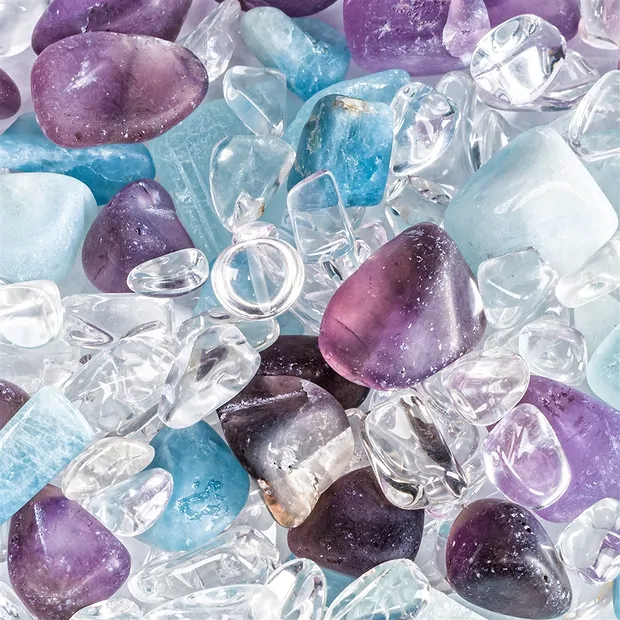 VitaJuwel ViA "Flower of Life" (Amethyst, Aquamarine, Rock Crystal) | Marco Schreier