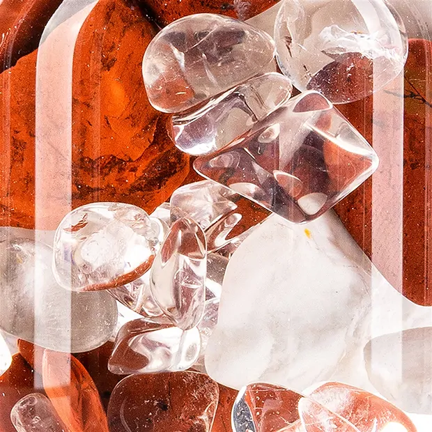 Modulo VitaJuwel ViA "Fitness (Cristallo di rocca, Diaspro (rosso), Magnesite) | Marco Schreier