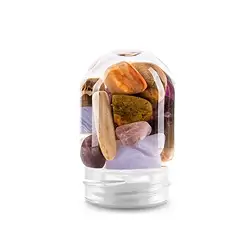 1000084103 VitaJuwel ViA "Fünf Elemente" Modul (Amethyst, Chalcedon, versteinertes Holz, Rosenquarz, Ozeanjaspis) | Marco Schreier