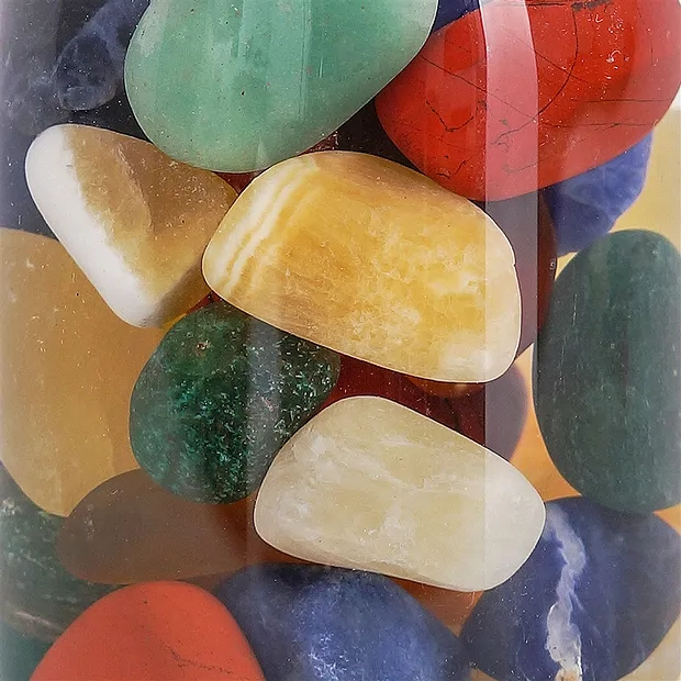 VitaJuwel ViA "Kids / Mélange pour enfants" module (Agate, Aventurine, Jaspe, Sodalite, Calcite orangée) | Marco Schreier