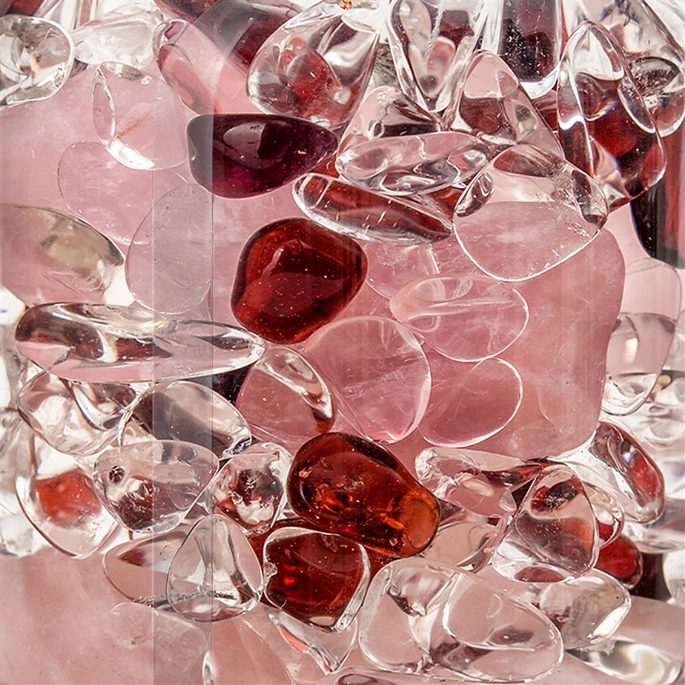 VitaJuwel ViA Modulo "Amore (Quarzo rosa, granato, Cristallo di rocca) | Marco Schreier