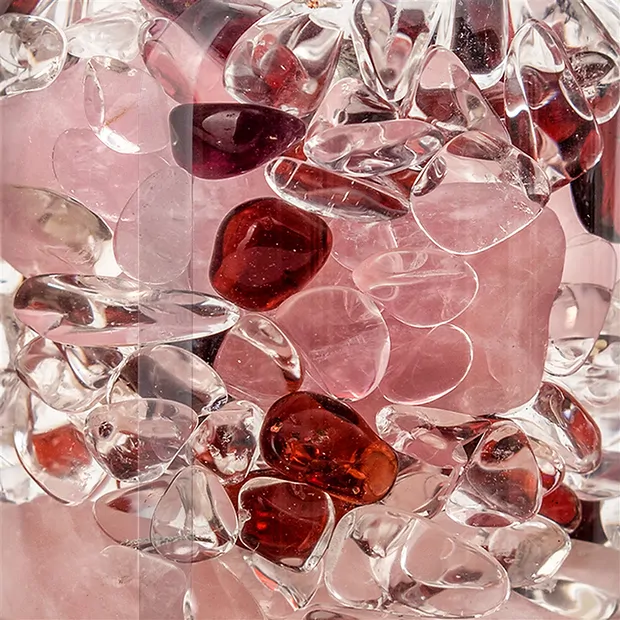 VitaJuwel ViA Modulo "Amore (Quarzo rosa, granato, Cristallo di rocca) | Marco Schreier