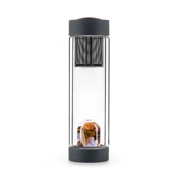 VitaJuwel ViA HEAT "Fünf Elemente" (Amethyst, Chalcedon, versteinertes Holz, Rosenquarz, Ozeanjaspis) | Marco Schreier