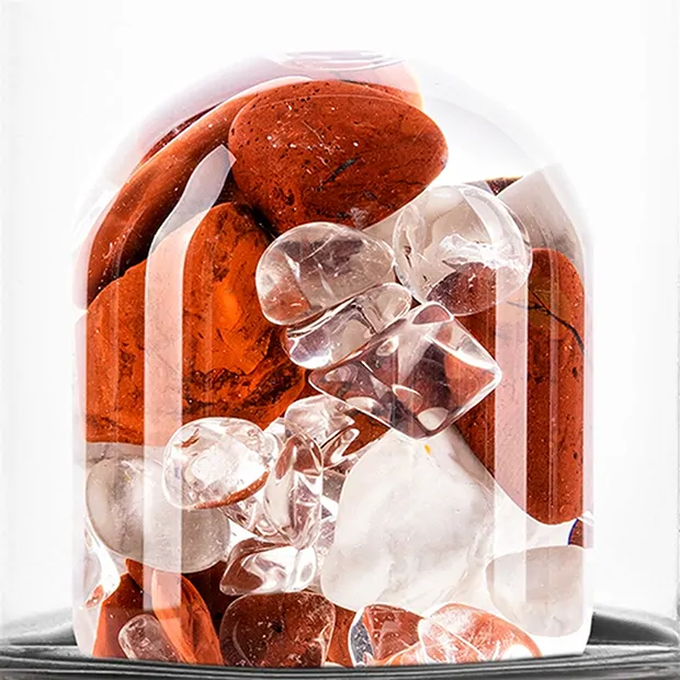 VitaJuwel ViA HEAT "Fitness" (roter Jaspis, Magnesit, Bergkristall) | Marco Schreier