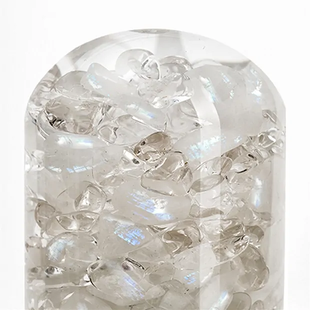 VitaJuwel ViA CALOR "Luna (Labradorita (blanca), Cristal de roca) | Marco Schreier