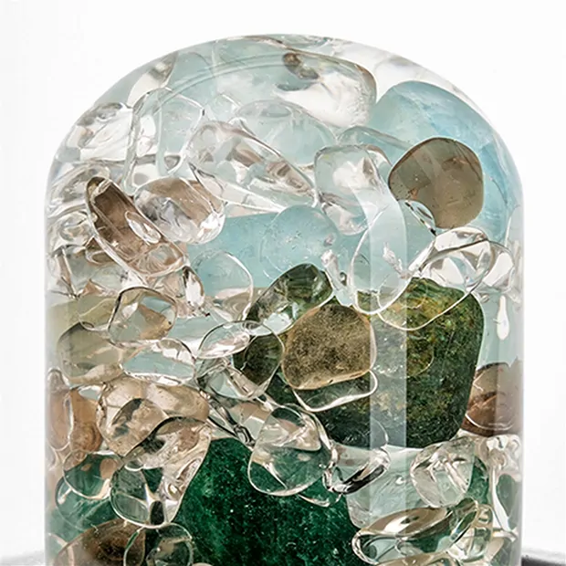 VitaJuwel ViA HEAT "Forever Young" (Aquamarine, Aventurine, Smoky Quartz, Rock Crystal) | Marco Schreier