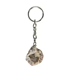 1000100600 Schlüsselanhänger Achat Geode | Großhändler Edelsteine, Heilsteine & Schmuck