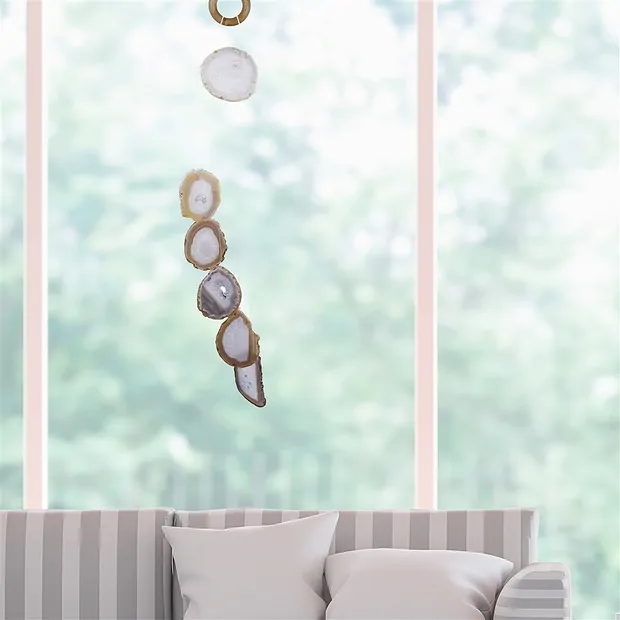 Fetta di agata mobile naturale, 6,0 - 7,0 cm/ 60 cm | Marco Schreier