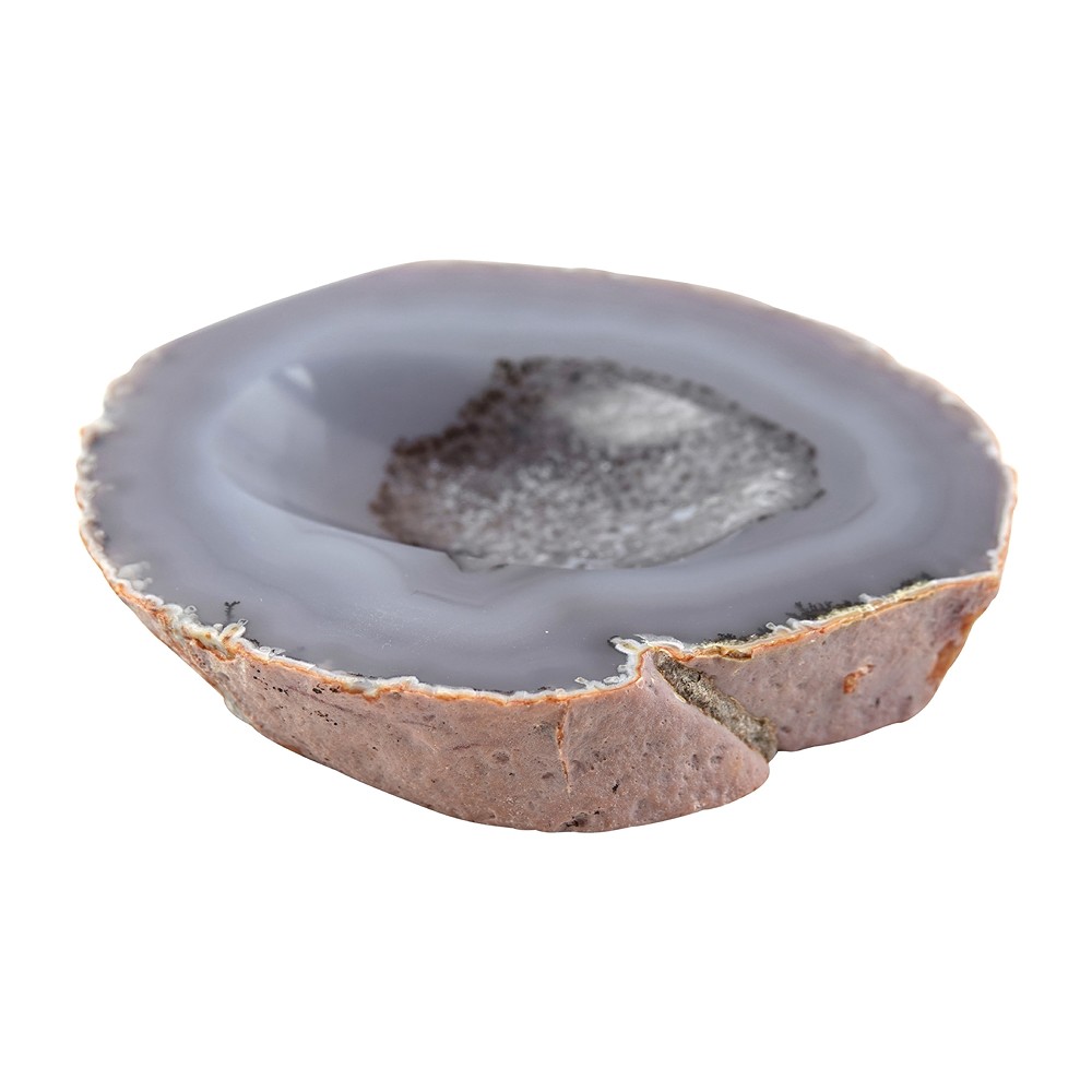 Porte-savon Agate (gris) | Pierres précieuses, pierres thérapeutiques & bijoux