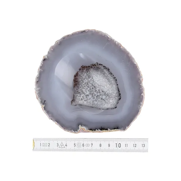 Agate soap dish (gray) | wholesaler - gems, precious & healing stones, jewelry