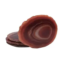 1000103515 Dessous de plat Agate rouge, (4 pcs/set) | Marco Schreier