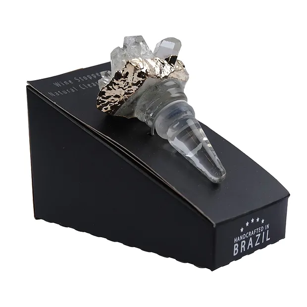Bouchon Cristal de roche | Pierres précieuses, pierres thérapeutiques & bijoux