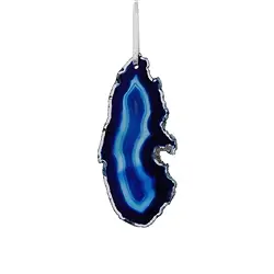 1000170701 Agate slab with ribbon, blue | wholesale supplier gems, healing stones & jewelry