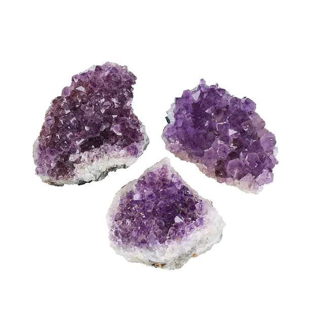 Amethyst cluster for cleansing with accompanying booklet | Marco Schreier