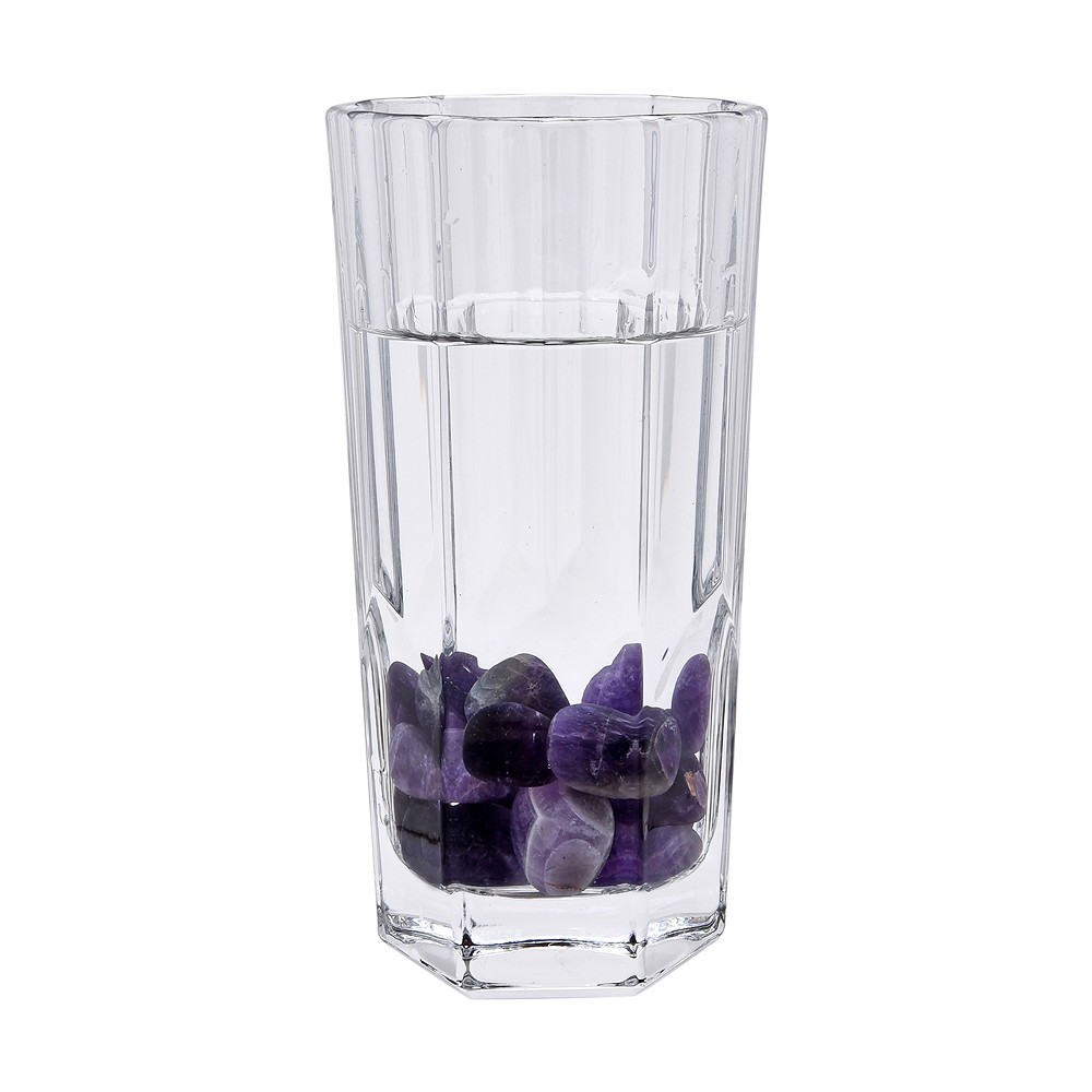 Piedras de agua amatista en caja metálica de regalo | Marco Schreier