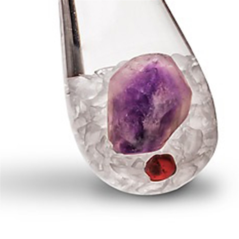 VitaJuwel "Phiolino"  (Bergkristall, Amethyst, Granat) | Marco Schreier