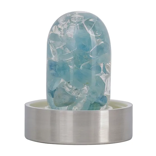 VitaJuwel ViA "Inner Purity" gemstone module (Aquamarine, Rock Crystal) | Marco Schreier