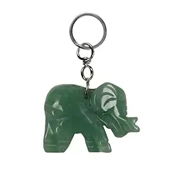 1003100622 Schlüsselanhänger Elefant Aventurin | Schreier Edelsteine, Heilsteine & Schmuck