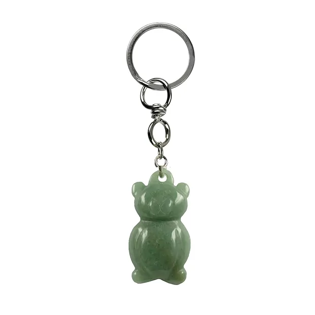Key Chain Teddy Aventurine | minerals wholesale - gems, healing stones & jewelry
